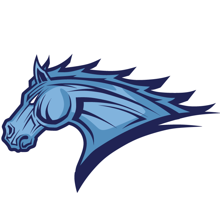 Mustang Wrestling Association Logo